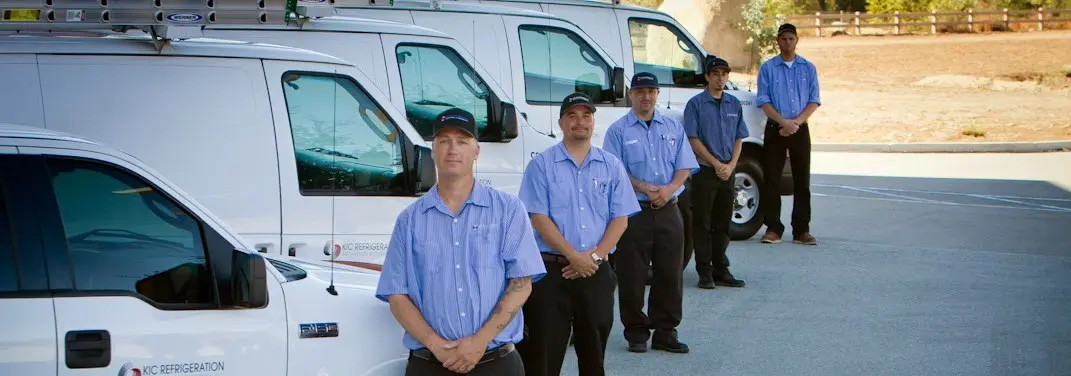 KIC Refrigeration crew ready for Mini Split Repair jobs across Patterson